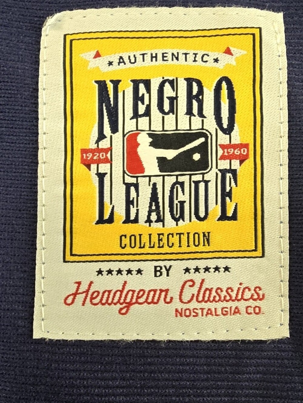 NWT Detroit Stars 24 Negro League Baseball Jersey  L Headgear Classics Large - Picture 7 of 10